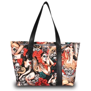 Everywhere Tote in Kiss-From-The Rose Red